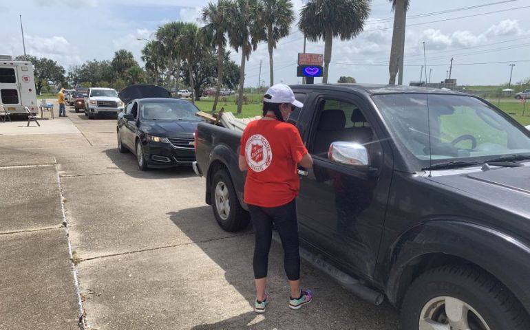 The Salvation Army Takes Bulk Distribution To Plaquemines Parish 