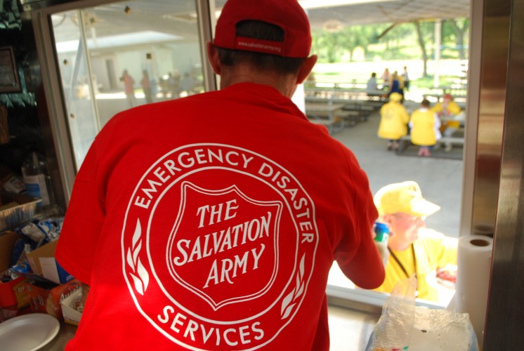 Texas Salvation Army Providing Shelter, Meals and Emotional and Spiritual Care