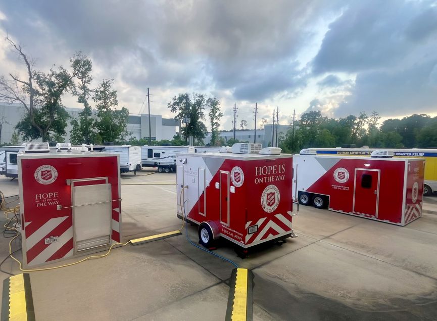 The Salvation Army is Mobilizing Disaster Team as Hurricane Beryl Headed for Texas