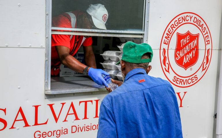 The Salvation Army Canteen a Welcome Sight in Loris, SC