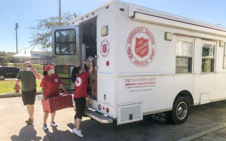 Gulf Coast Salvation Army Units Responding To Needs After Hurricane Zeta