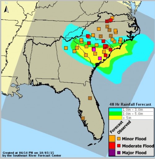 The Salvation Army of North and South Carolina Monitoring Conditions as Response Begins