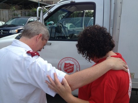 Salvation Army Disaster Volunteer Finds New Purpose from Hospital Bed