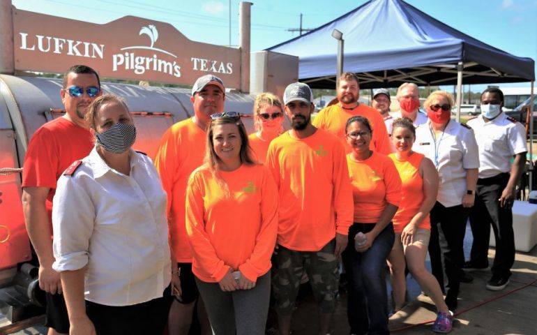 Pilgrim’s Lufkin Doing The Most Good in Orange