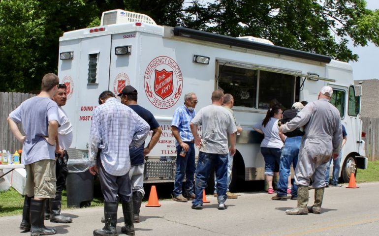 Volunteers, Survivors and First Responders Come by the Dozens